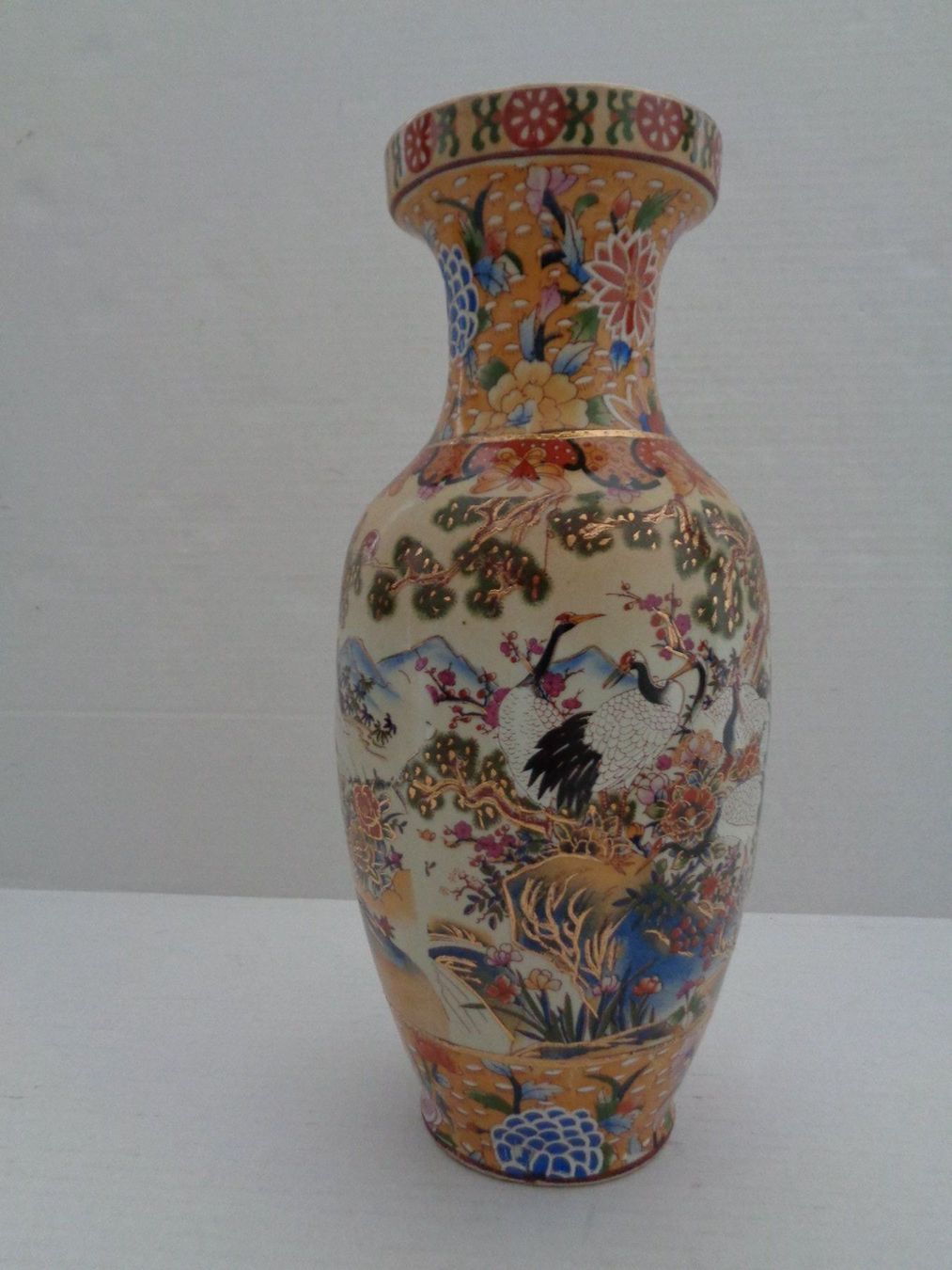 Vasi & Recipienti: China Vase mit Motiv Störche – Usato da Chur venduto da omonia 3