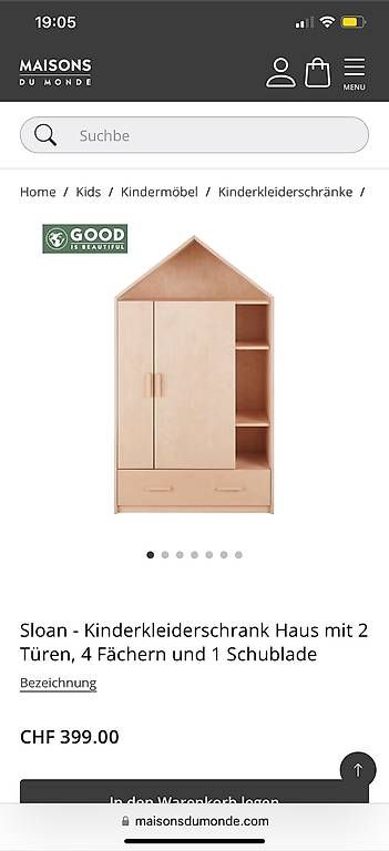 Armadi: Kleiderschrank Kinderzimmer  – Usato da Affoltern am Albis venduto da nik_hy6r 2