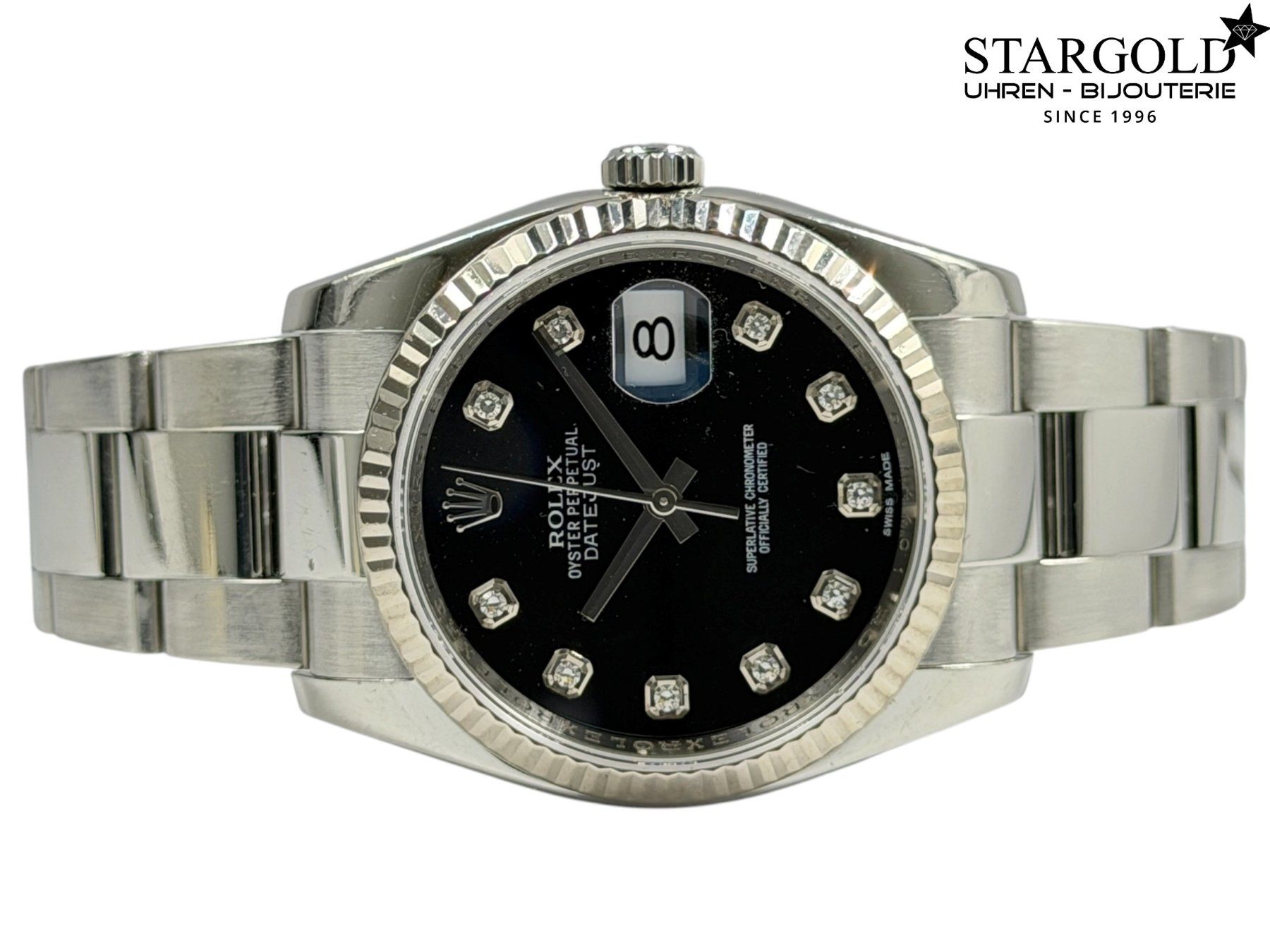 Rolex Orologi: Rolex Datejust 36 mit Diamanten - 116234 – Usato da Zürich venduto da Stargold-Uhren 3