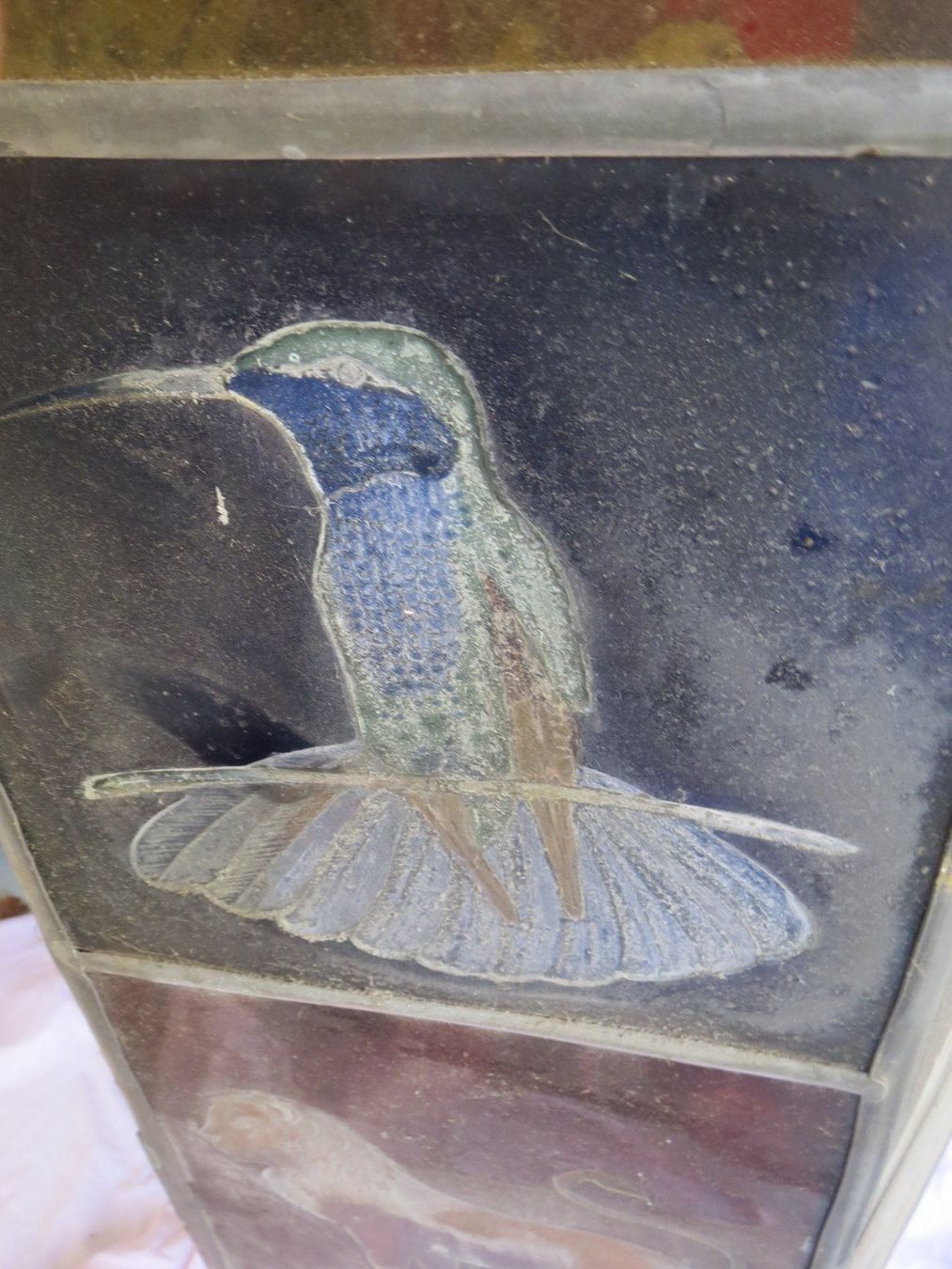 Lampade: Lampenglas - 22 geäzte Glasscheiben – Usato da Tagelswangen venduto da Miski 2