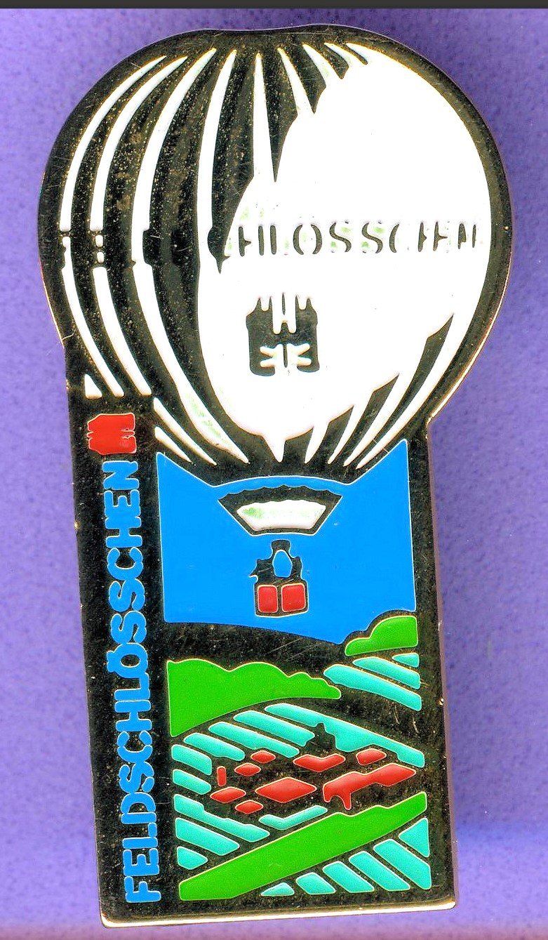 Feldschlösschen Plaketten & Abzeichen: FELDSCHLÖSSCHEN Bier  Ballon – Gebraucht aus Winterthur von Sammleroase