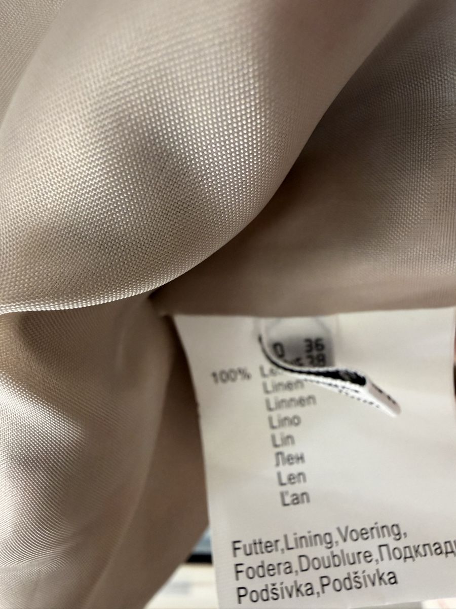 Giacche: Bestickte Leinenjacke von Breuninger White Label 36 – Usato da Einsiedeln venduto da kalliopee 5