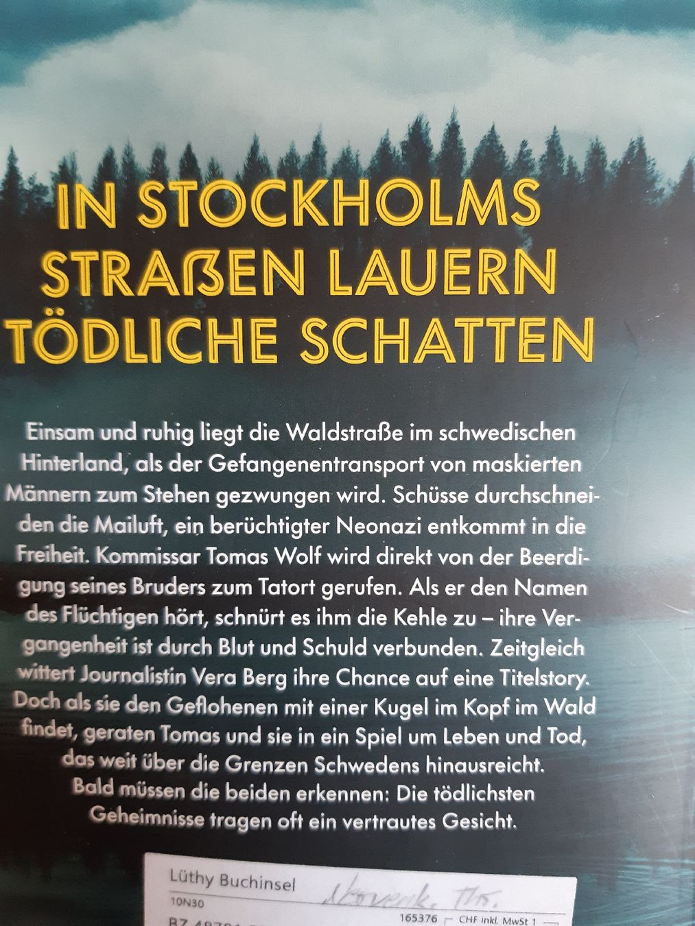 Livres: Schwedenkrimis – D'occasion à Buckten par ThN4446 3
