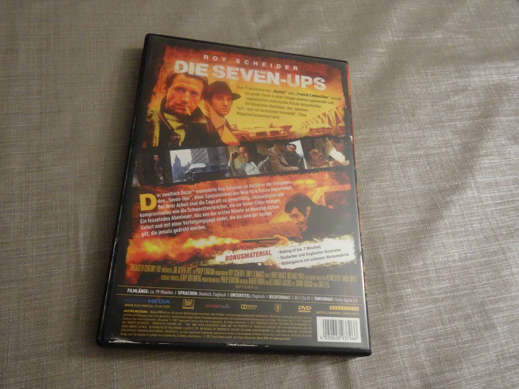 Alle DVDs: Die Seven-Ups (Roy Scheider) DVD – Gebraucht aus Olten von Disc-Verkauf 2