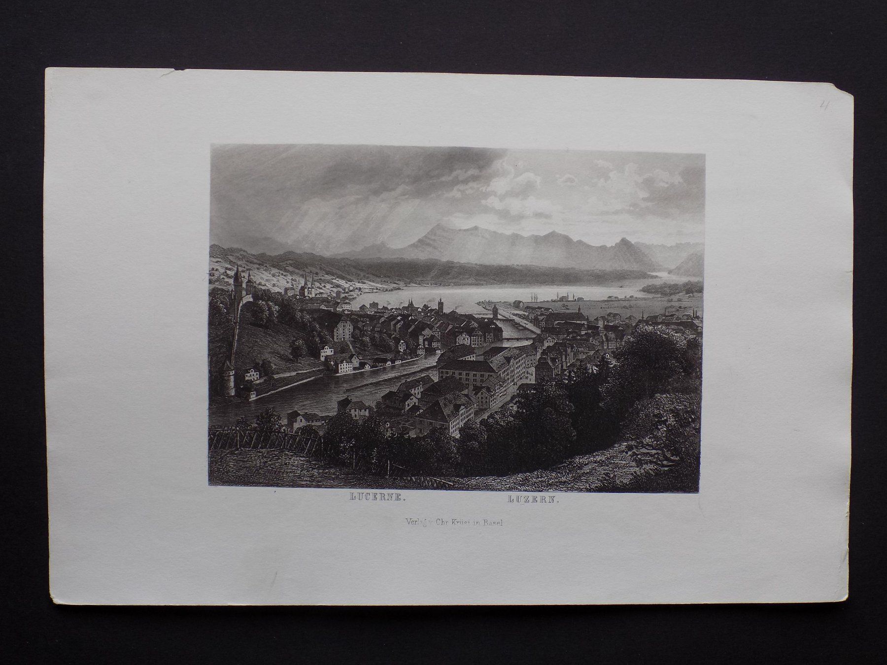 Gravures: Luzern Rigi – D'occasion à Risch par Rischli15