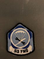 Original USA Air Force Patch 513 FMS selten!