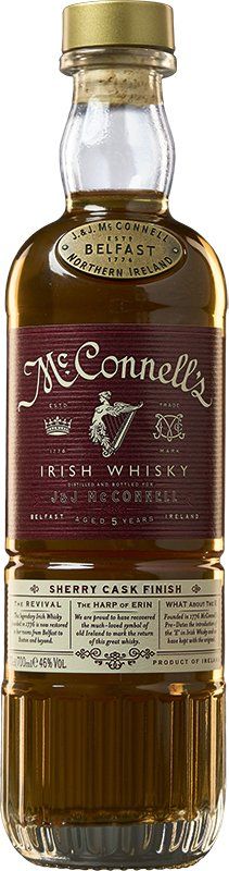 Spiritueux: McConnell's 5yo Sherry Cask Finish – Neuf avec emballage d'origine à Menziken par Beguan