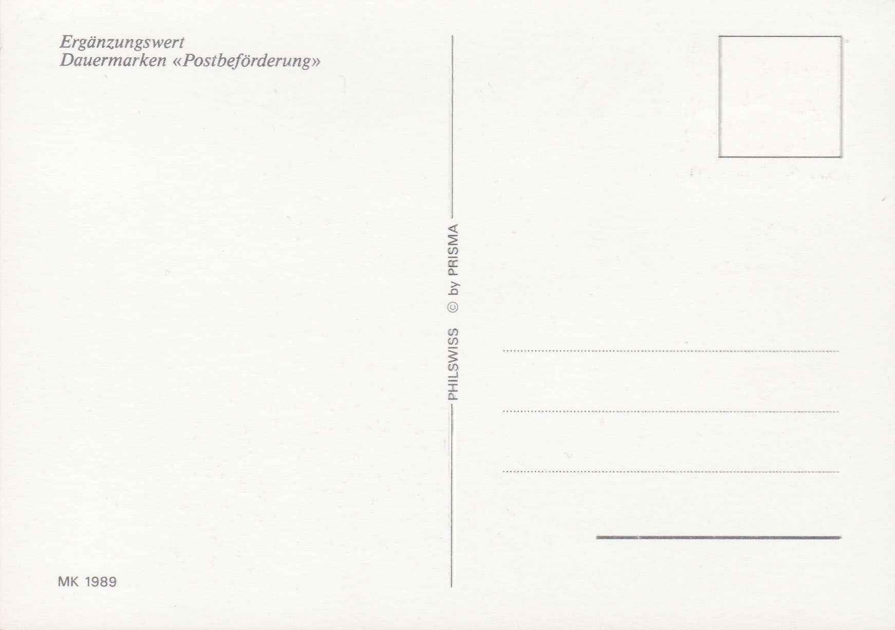 Ansichtskarten: Nr. 740, 75Rp. Reiterbote auf Maximum- – Gebraucht aus Wenslingen von riger11 1