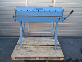 Spengler Blech Abkantmaschine Schwenkbiegemaschine 1m x 1mm