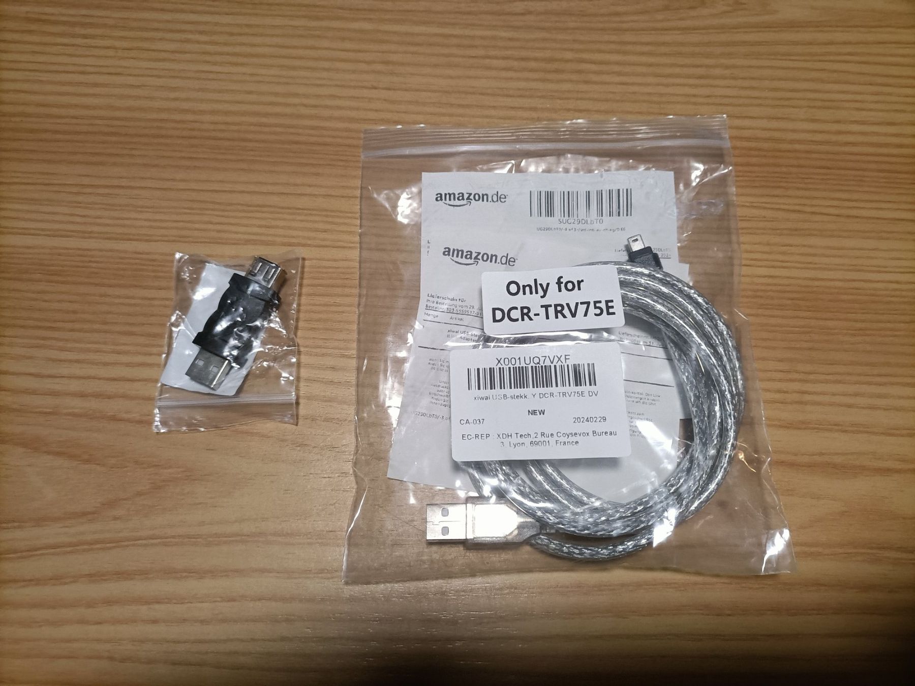 Cavi: Original Sony DCR-TRV75E USB Kabel - Neu & Original – Usato da Schöftland venduto da Snacketti7 1