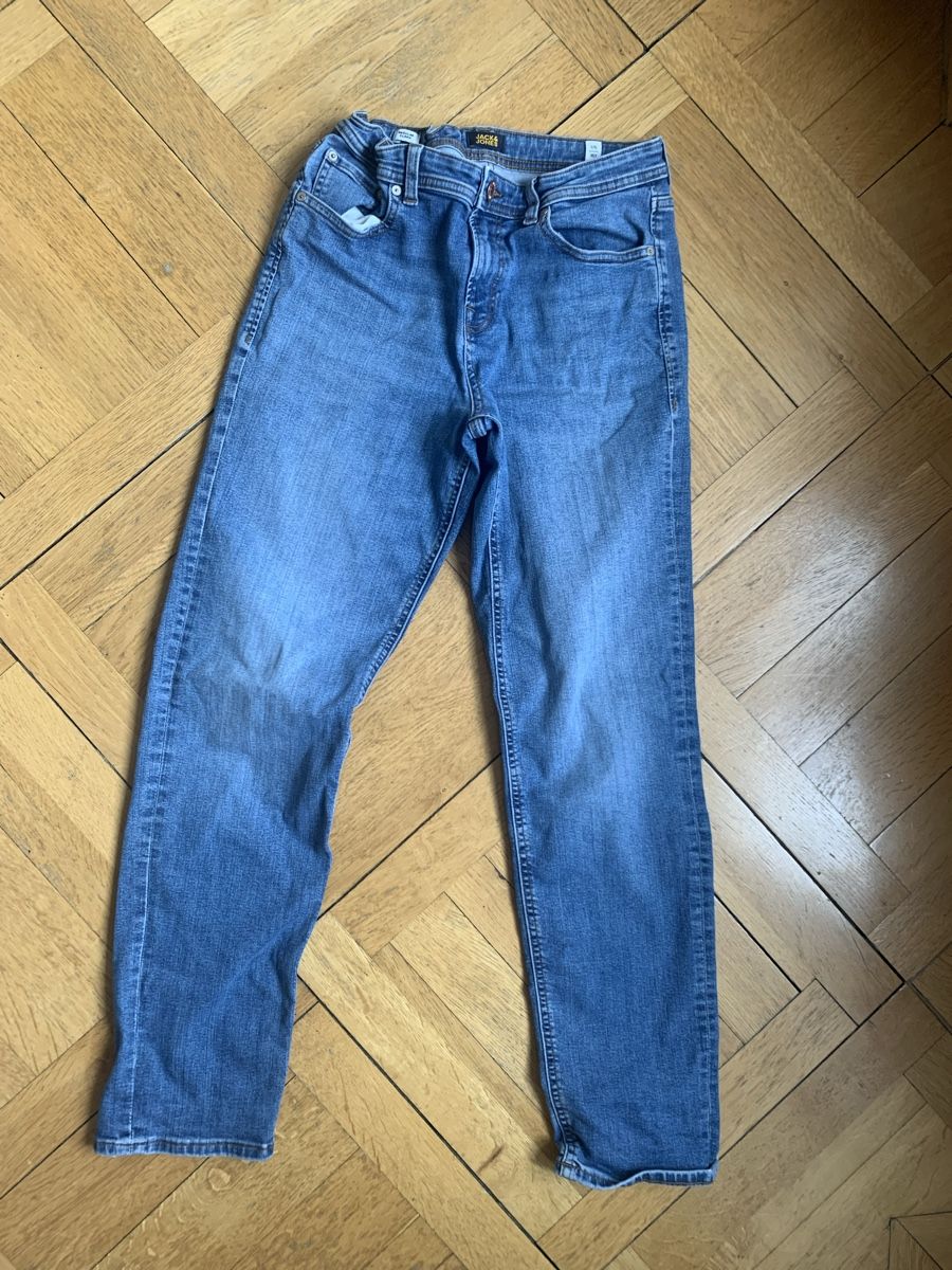 Jack & Jones Pantaloni: Jeans Jack & Jones Regular Clark Grösse 176  – Usato da Zürich venduto da ullika