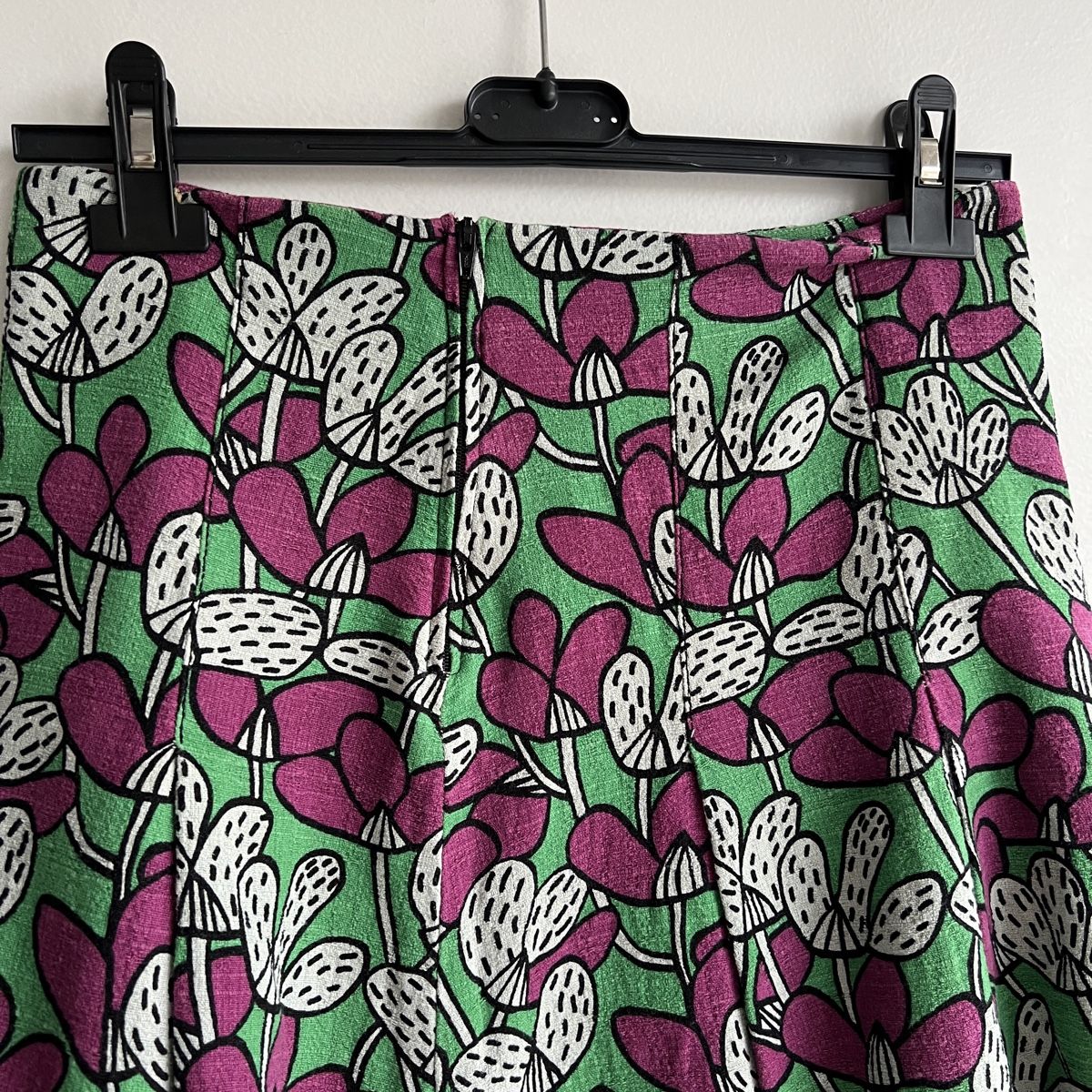 Gonne: Linen Floral Skirt, Size Small/Medium – Usato da Genève venduto da Kookiek 4