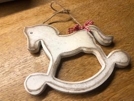 Weihnachtsschmuck Pferd