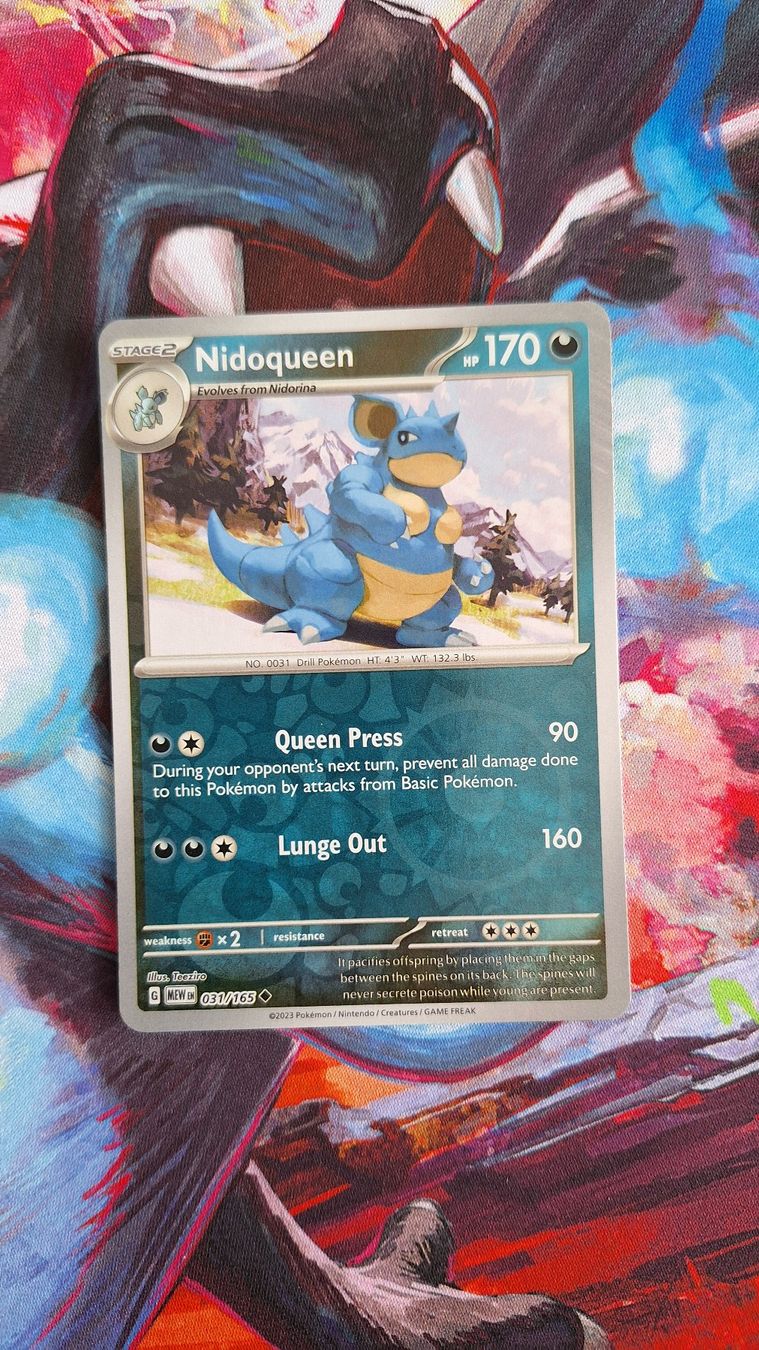 Pokémon Carte collezionabili: Nidoqueen - Reverse Holo - Pokemon Mew 151 – Usato da Altstätten SG venduto da GGsGameshop