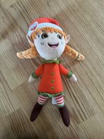 Weihnachtselfe Stofftier, süss und bereit für die Festtage!
