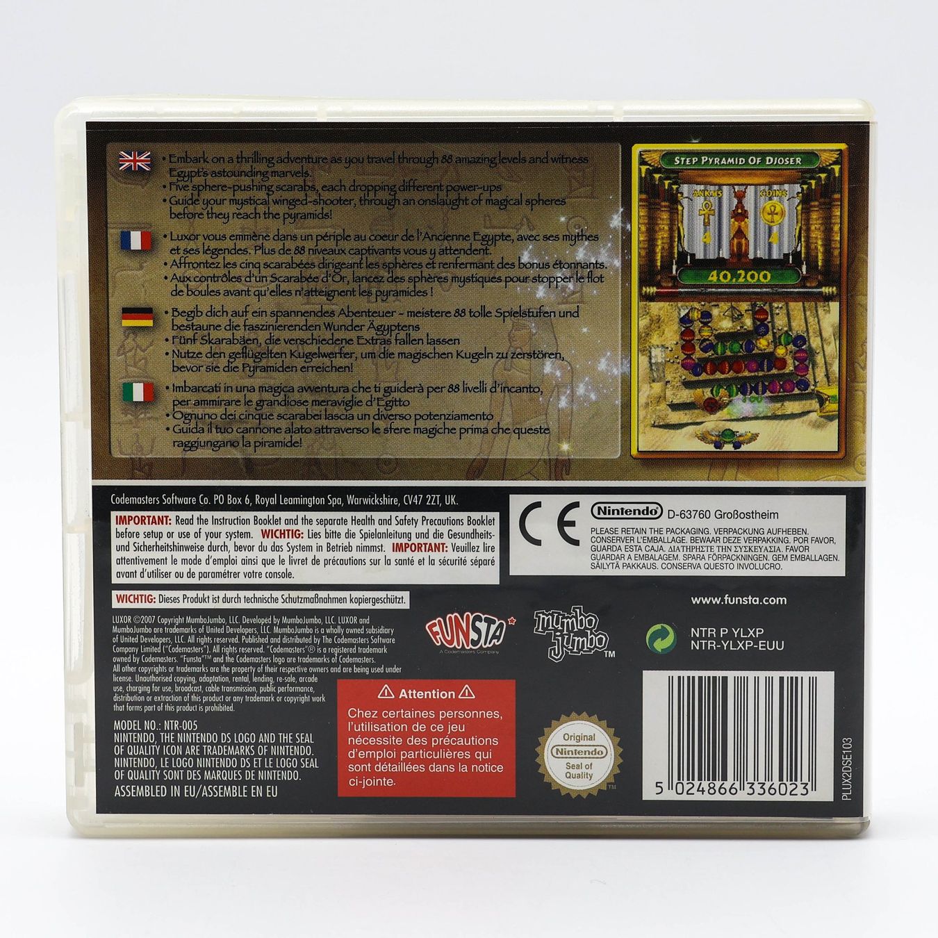 Giochi: Luxor Pharaoh's Challenge - DS – Usato da Paudex venduto da dindeboy 1