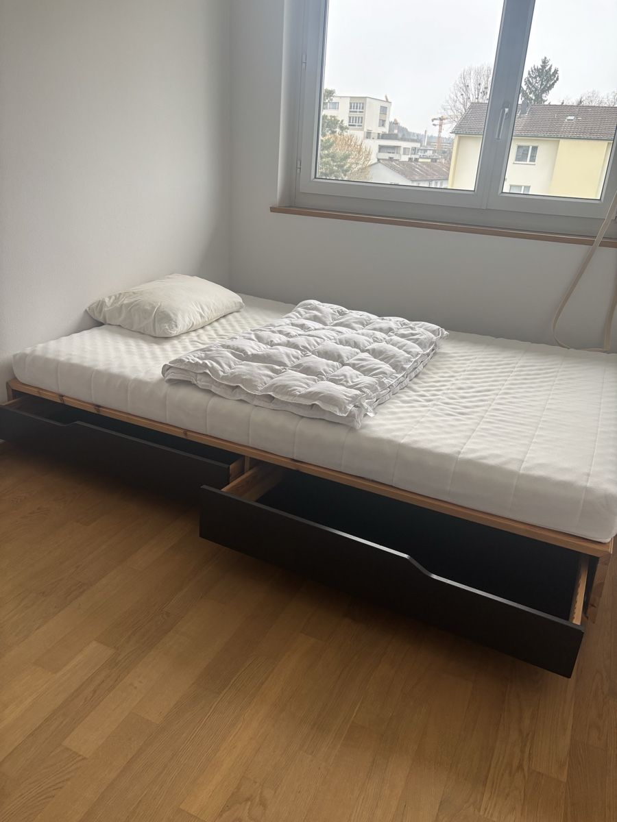 Ikea Letti: Bett und Matratze – Usato da Winkel venduto da ale_x8jf 1