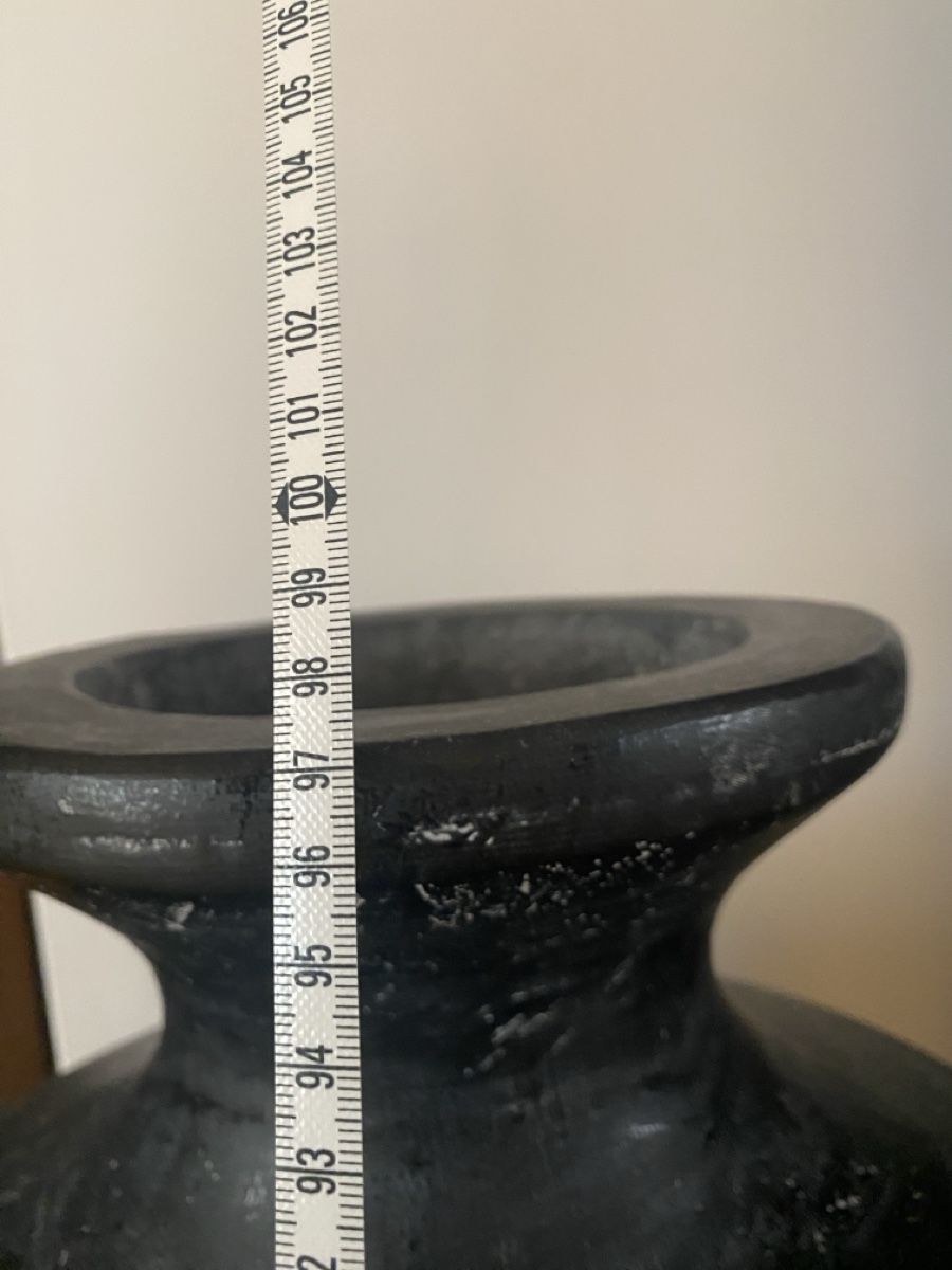 Vasen & Gefässe: Grosse Bodenvase schwarz   – Gebraucht aus Wil von Blitza 3