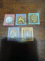 Timbres DDR - Collection rare de RDA, 5 Stück, Top!