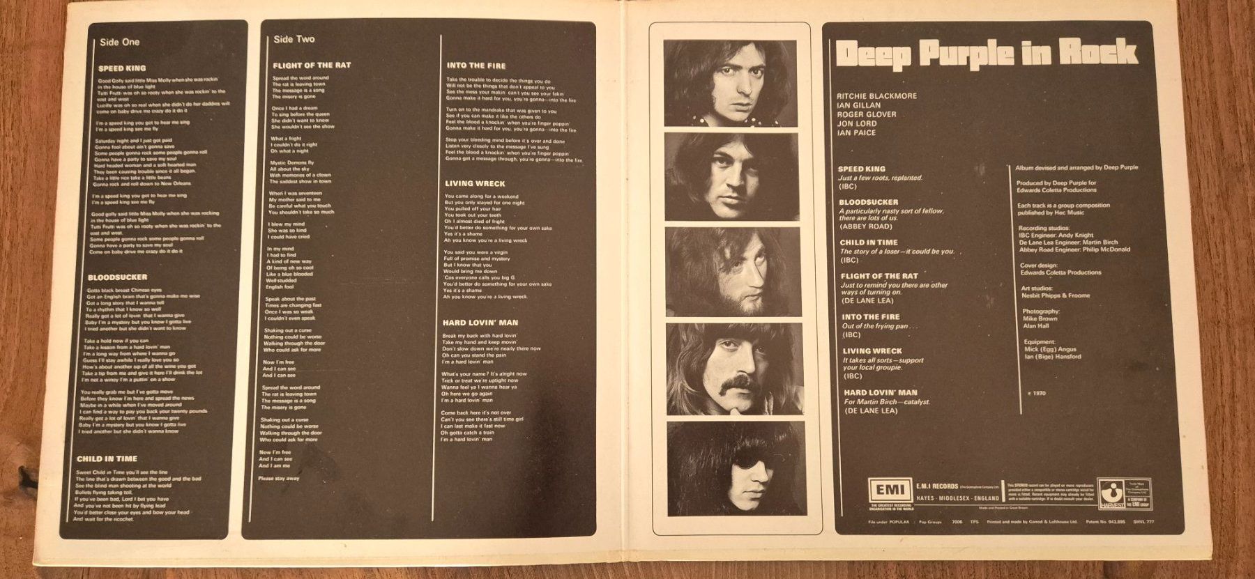 Dischi in vinile: Deep Purple in Rock – Usato da Emmenbrücke venduto da eneredi 1