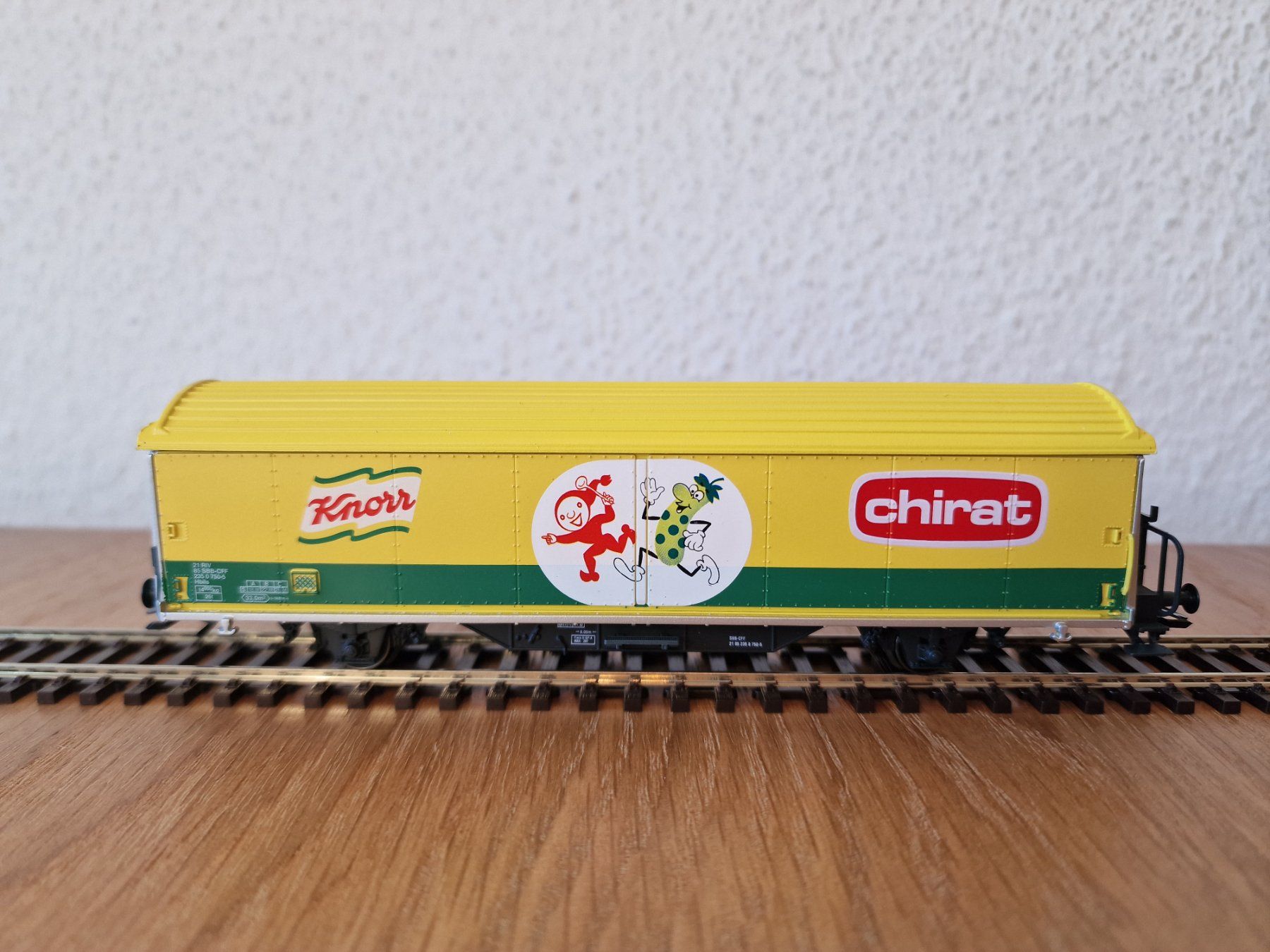 Märklin Modellini di ferrovie: SBB Knorr Güterwagen H0 – Usato da Matten b. Interlaken venduto da lor_hr9w 1