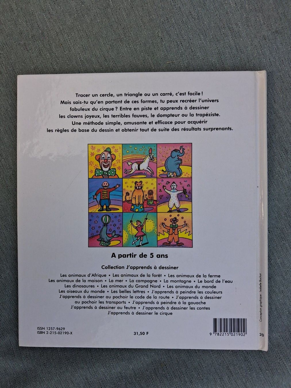Libri: J'apprends à dessiner le cirque – Usato da Fully venduto da Minouchka 3