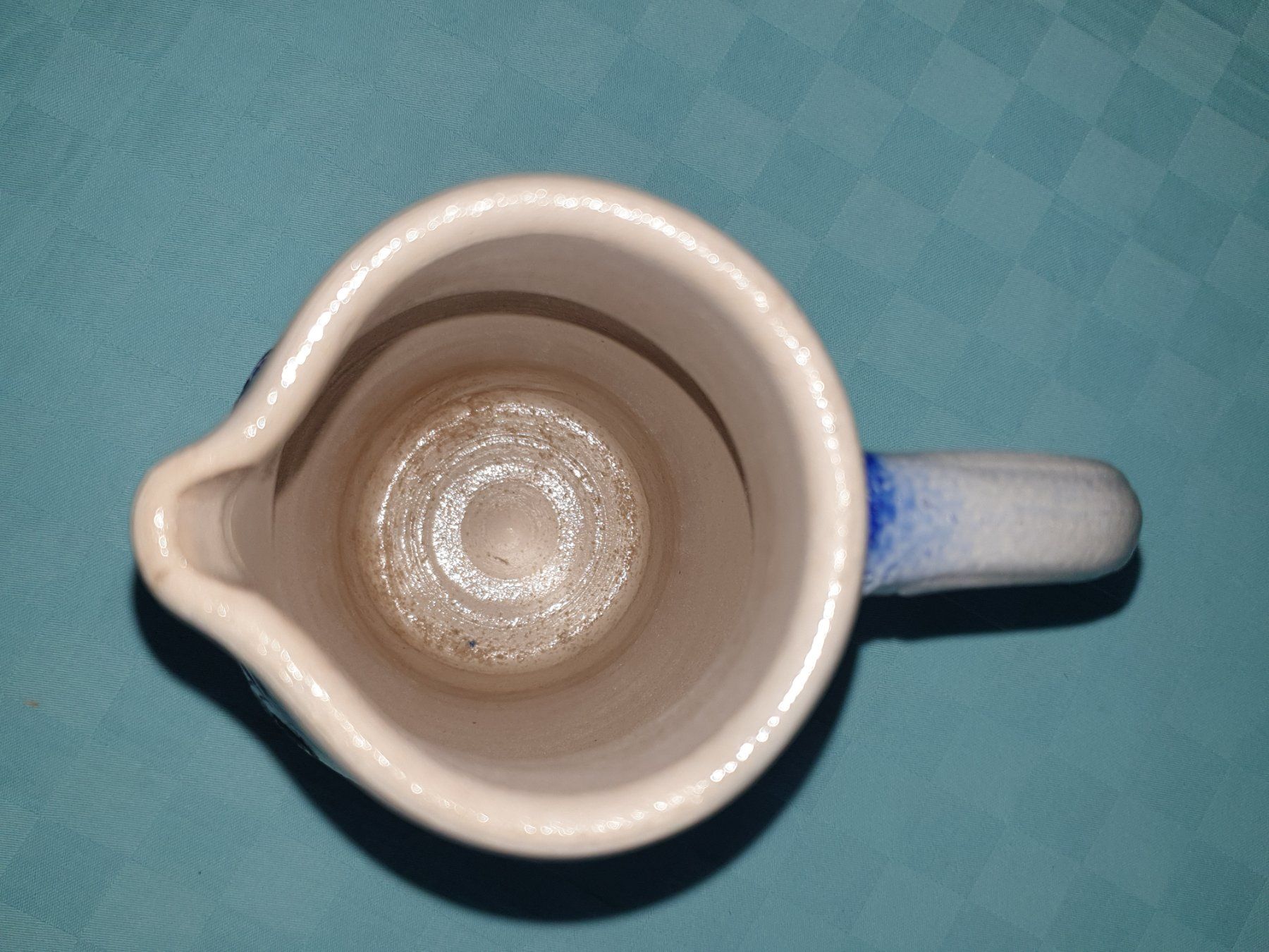 Caraffe: VOLG Werbekrug Schweizer Wein Steingut – Usato da Mörschwil venduto da spirspi 8
