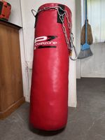 Powerzone Boxsack zum aufhängen mit Boxhandschuhen