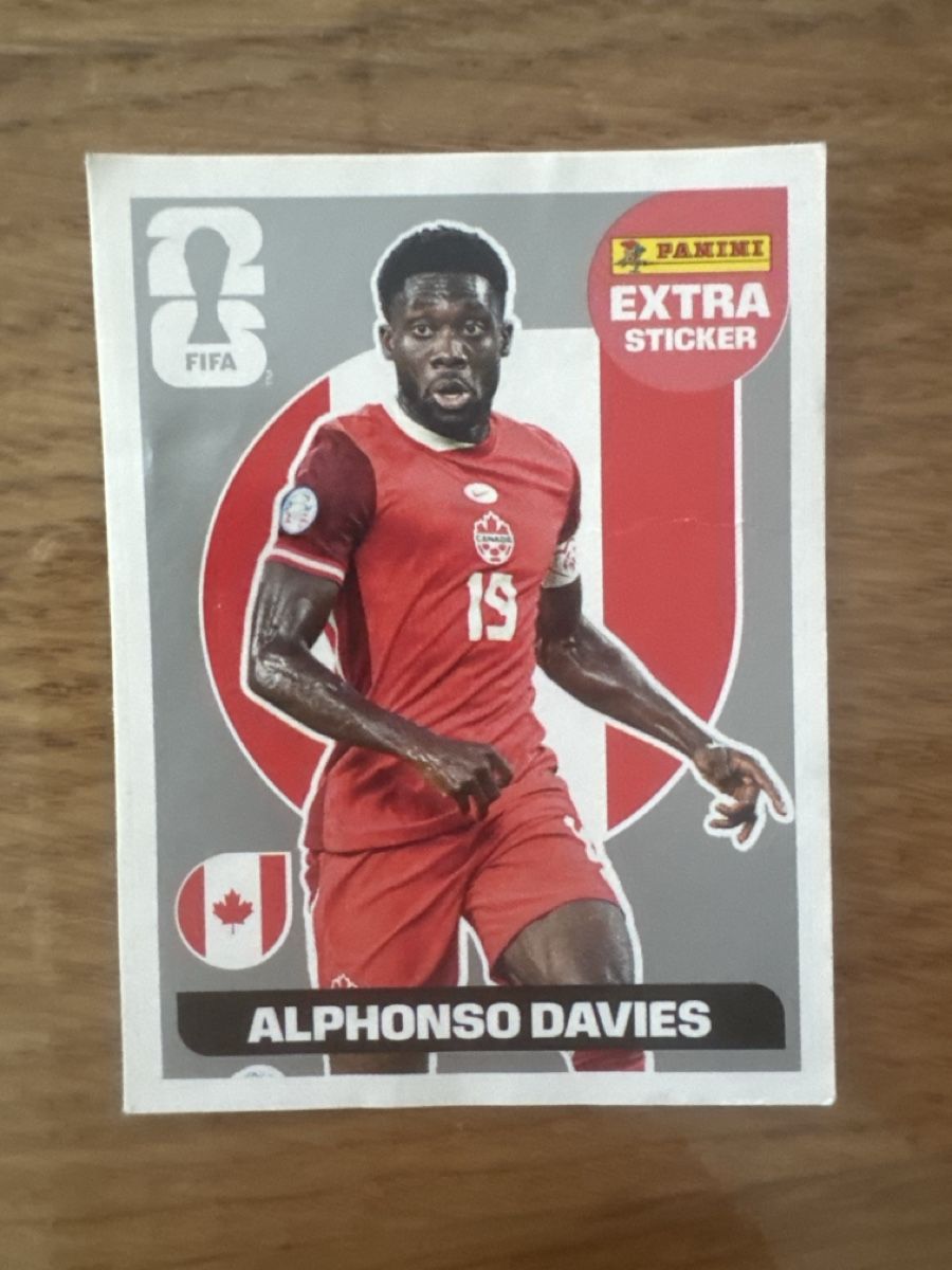 Panini Carte collezionabili: Panini extra Sticker silbrig ALPHONSO DAVIES – Nuovo (secondo la descrizione) da Kefikon TG venduto da Raphaelo11