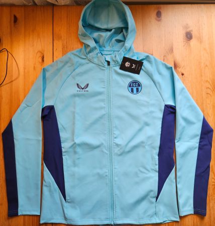 FC Zürich Jacke NEU Castore Grösse L FCZ Hoodie Fussball