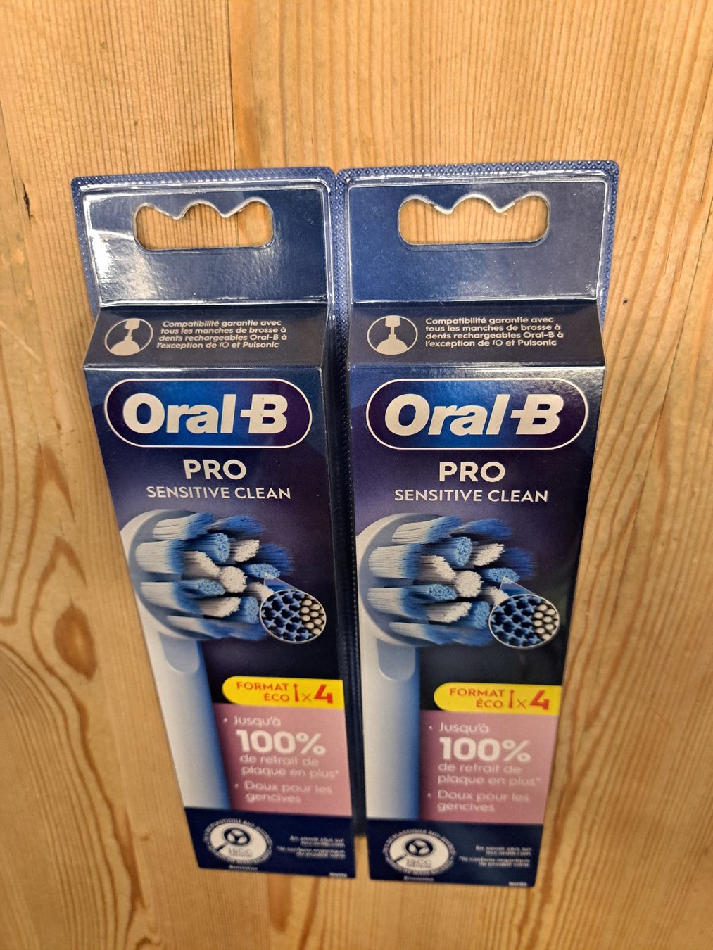 Oral B Cura dei denti: Oral-B Pro Sensitive Clean Aufsteckbürsten, 2x 4 Stk. – Nuovo e nell'imballaggio originale da Seftigen venduto da sabla420