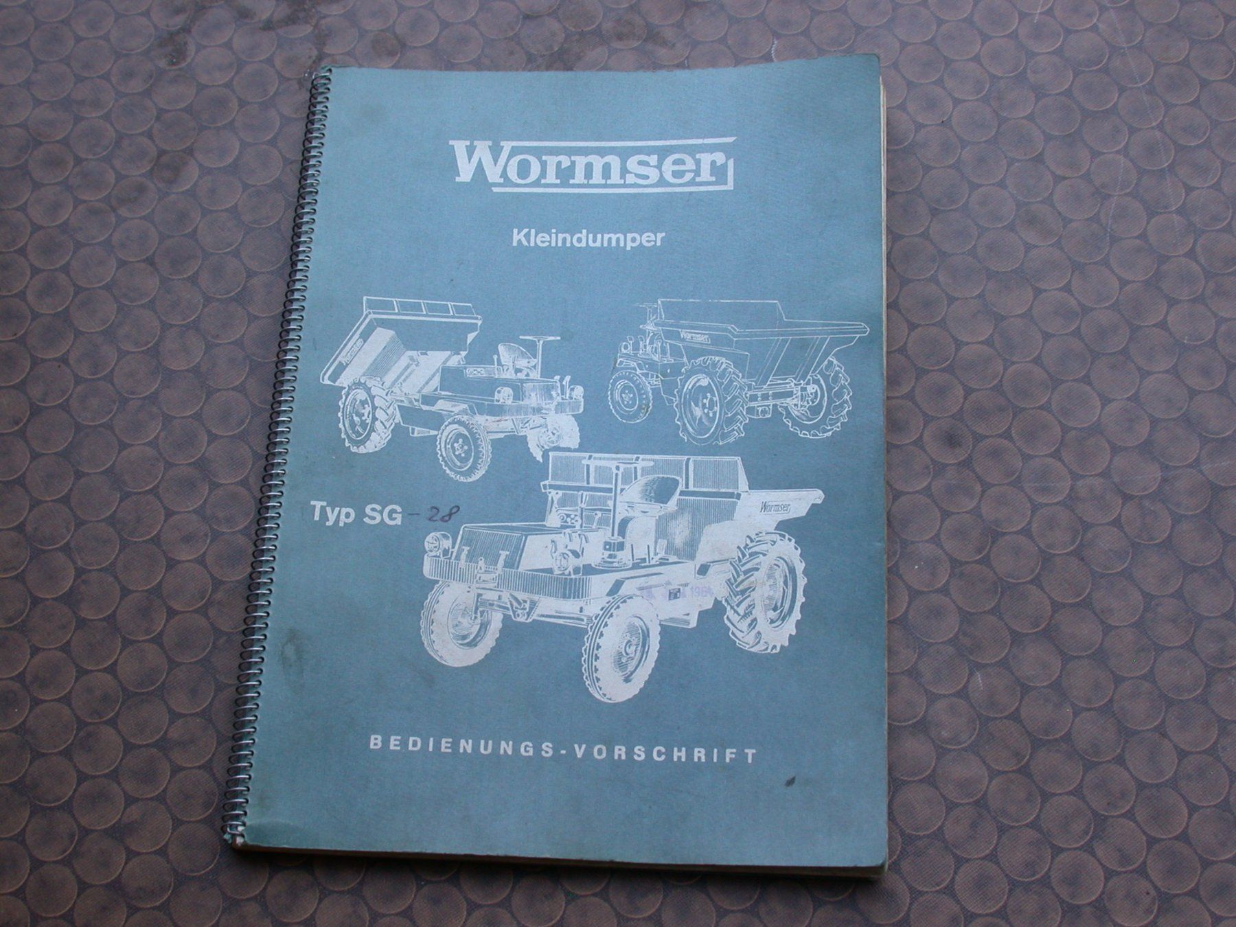 Alle Maschinen: Dumper Wormser schweizer Oldtimer – Defekt aus Niederwil SG von Beinhart954 5