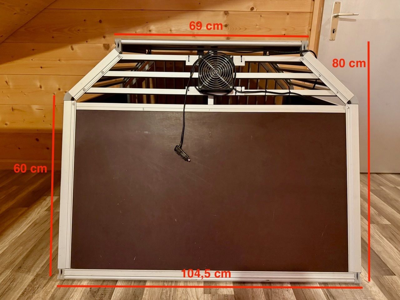 Käfige, Transport & Sicherheit: Sehr grosse Schmidt Doppelbox ca. 104.5x100x80cm – Gebraucht aus Grabs von Na_Va 2