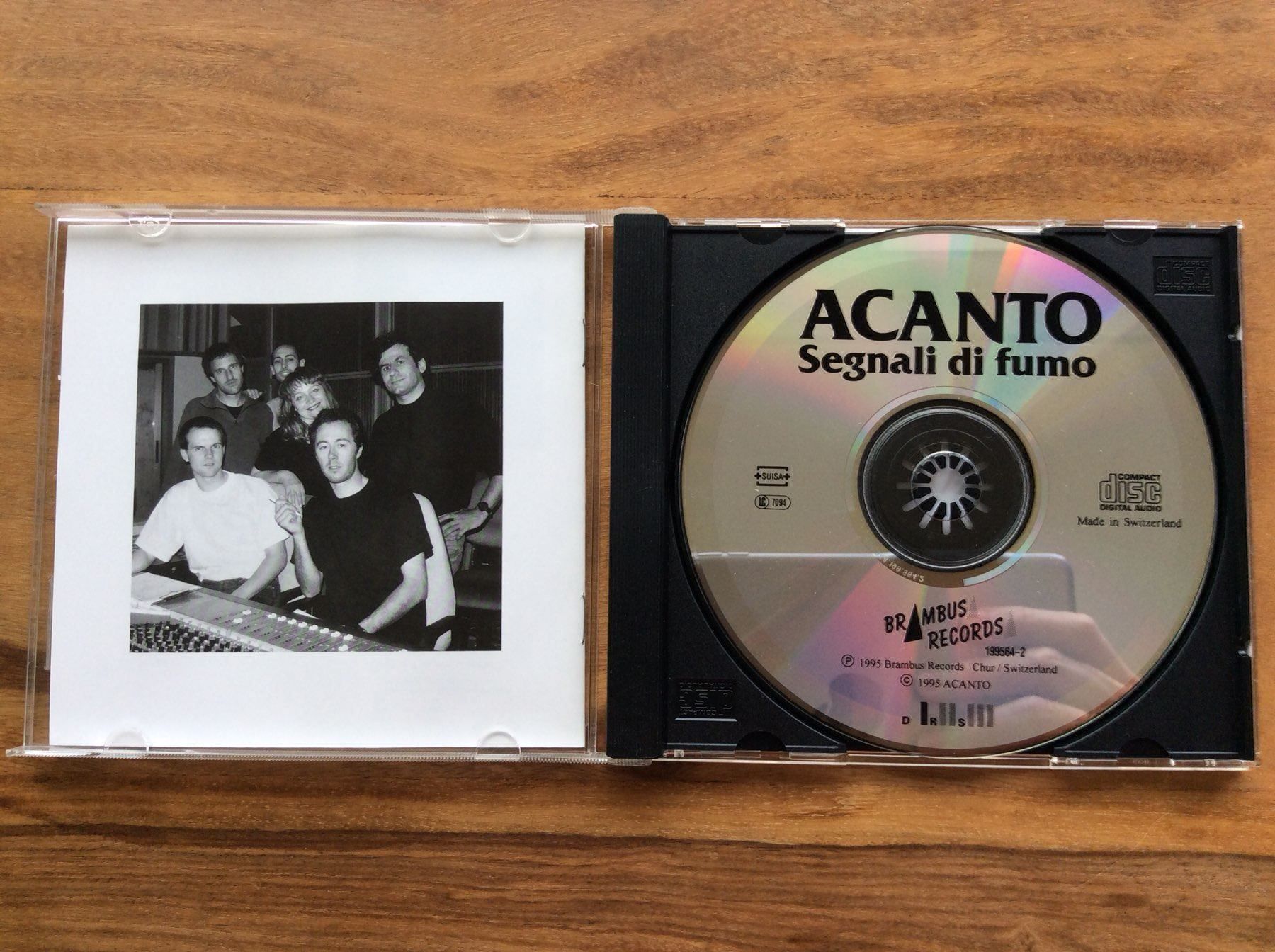 CD: CD Acanto - Segnali Di Fumo – Usato da Horgen venduto da flyingpenguin2000 1