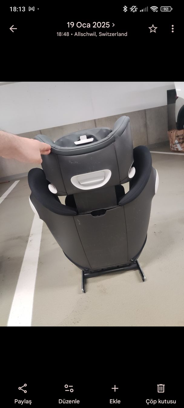 Cybex Auto-Kindersitze: Kindersitz CYBEX – Neu (gemäss Beschreibung) aus Allschwil von Bircank 3