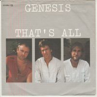 Genesis (Phil Collins) - That's all 7" Vinyl 1983
