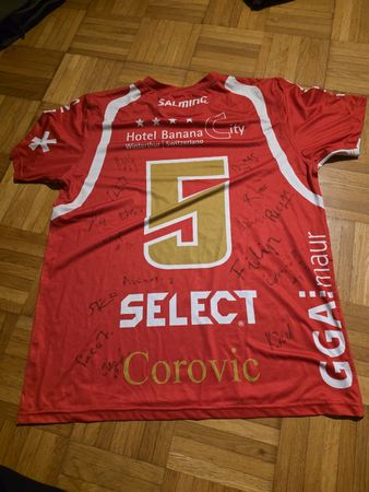 Pfadi Winterthur Trikot mit Unterschriften Handball
