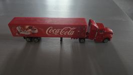 Coca Cola Lastwagen Spielzeug rot mit Gebrauchsspuren