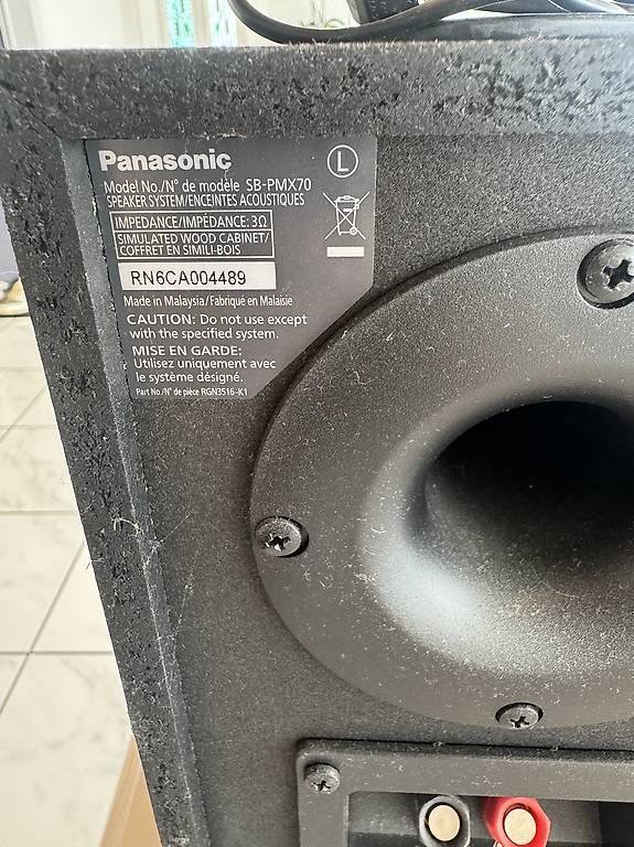 Sistemi audio & multimediali: Panasonic SC-PMX74 Kompaktanlage  CD, DAB+, Bluetooth 120 W – Usato da Derendingen venduto da Rib3n 3
