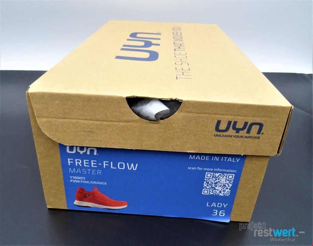 UYN Damenschuhe: UYN FREE FLOW MASTER, PINK/ROT, GR. 36 – Neu und originalverpackt aus Winterthur von Restwert_Winterthur 6
