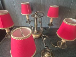 Lustre ancien suspension 6 lampes