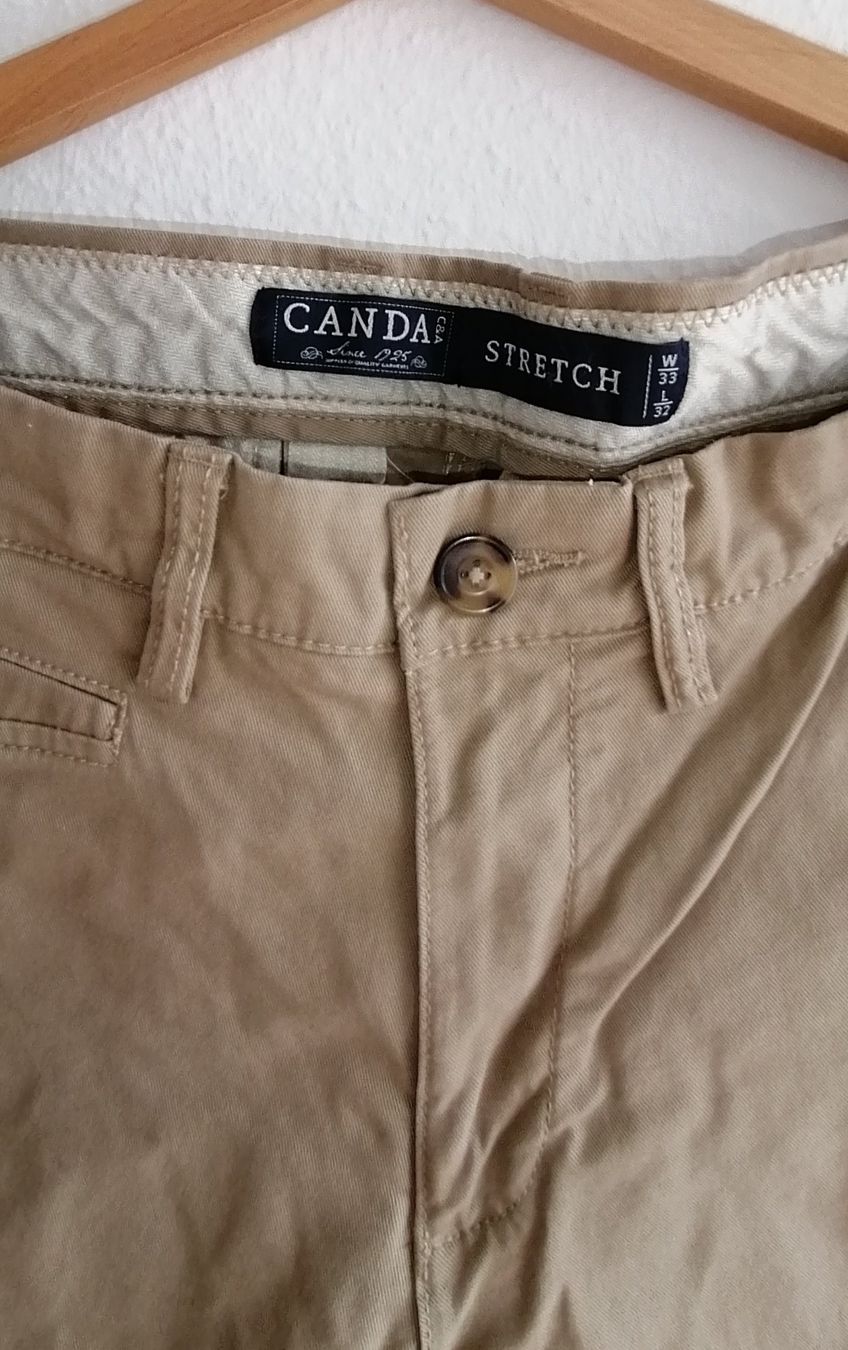 C&A Pantaloni: Chino Hose beige W33, L32 C&A – Usato da Rheinfelden venduto da womanskirtSecondhand 2