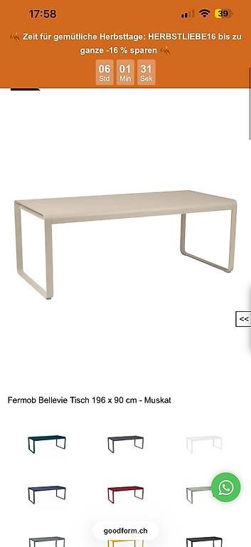 Set tavolo e sedie: hochwertigen Designer-Gartentisch + stühle – Usato da Siebnen venduto da dia_672h 1