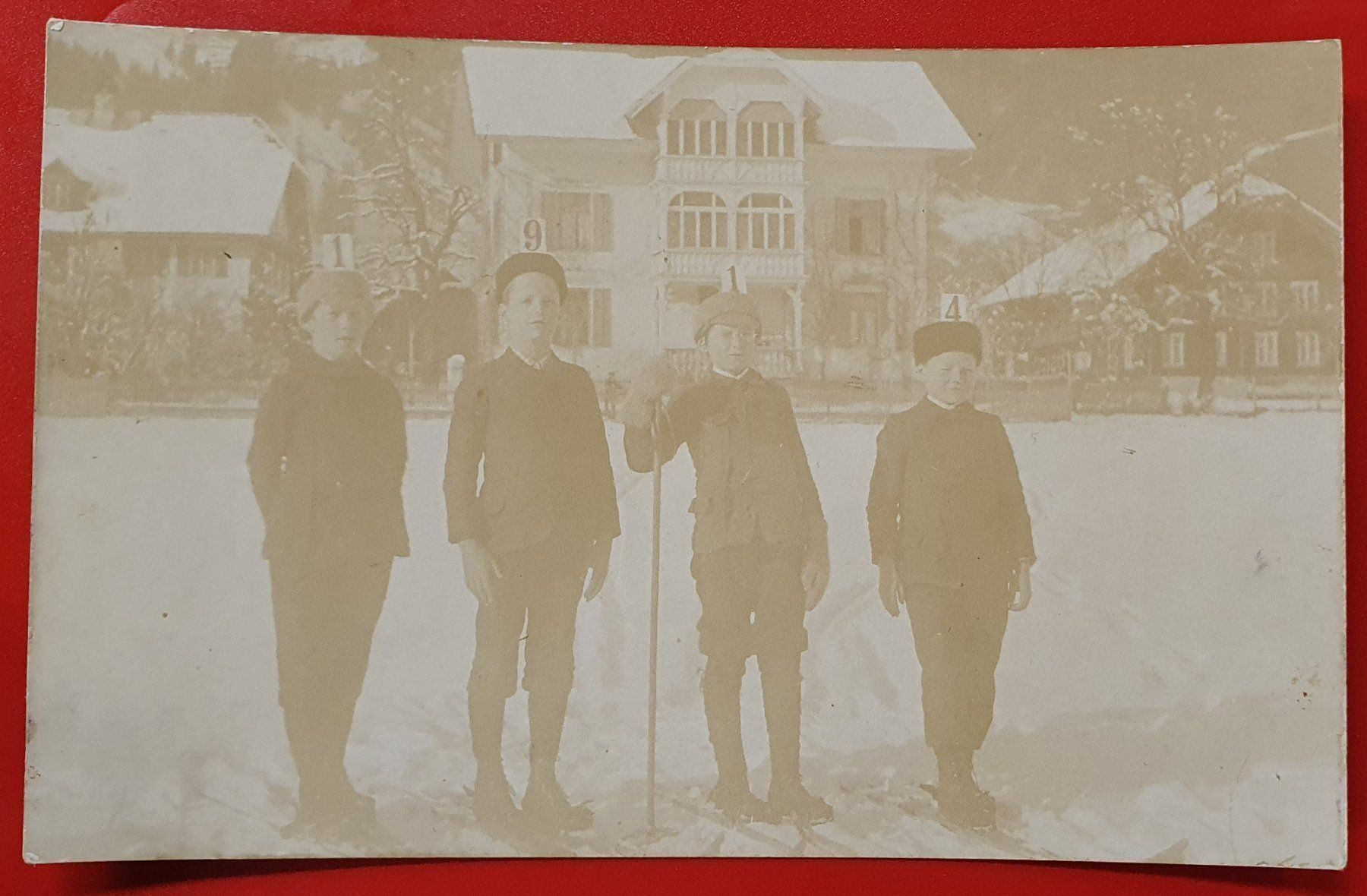 Cartoline postali: Escholzmatt - ersten Skiläufer 1914 – Usato da Kreuzlingen venduto da Rschweiz1