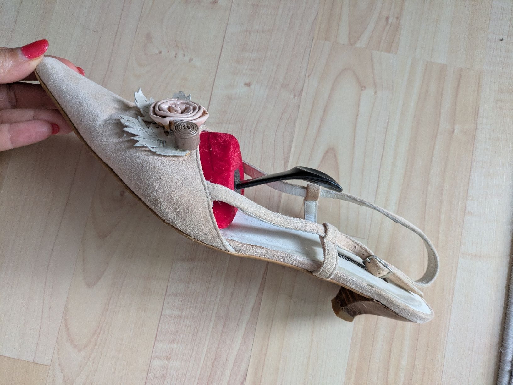 Scarpe da donna: Belmondo Slingpumps beige Gr. 39 – Usato da Rieden AG venduto da juliarieden 8