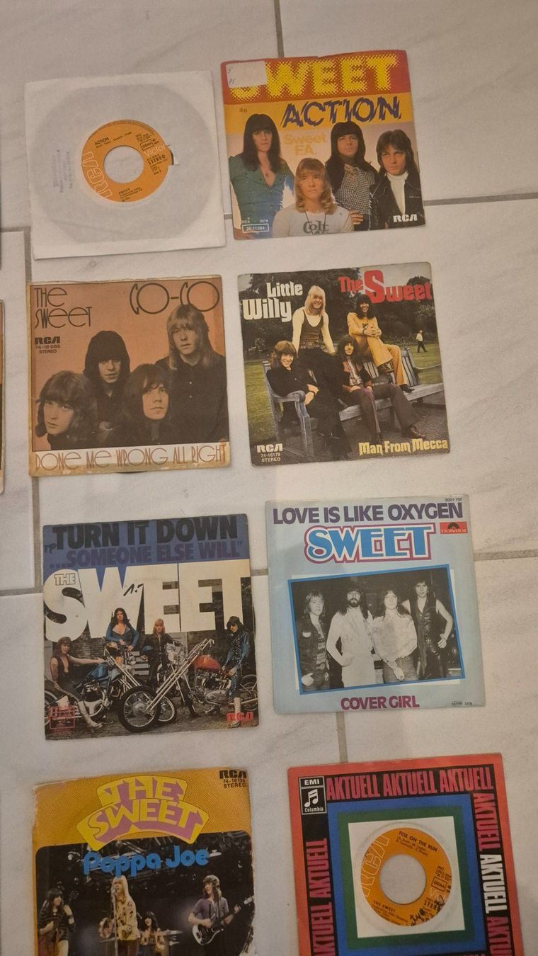 Vinyles: Singles Sammlung The Sweet – D'occasion à Arni AG par kur_jc7g 1