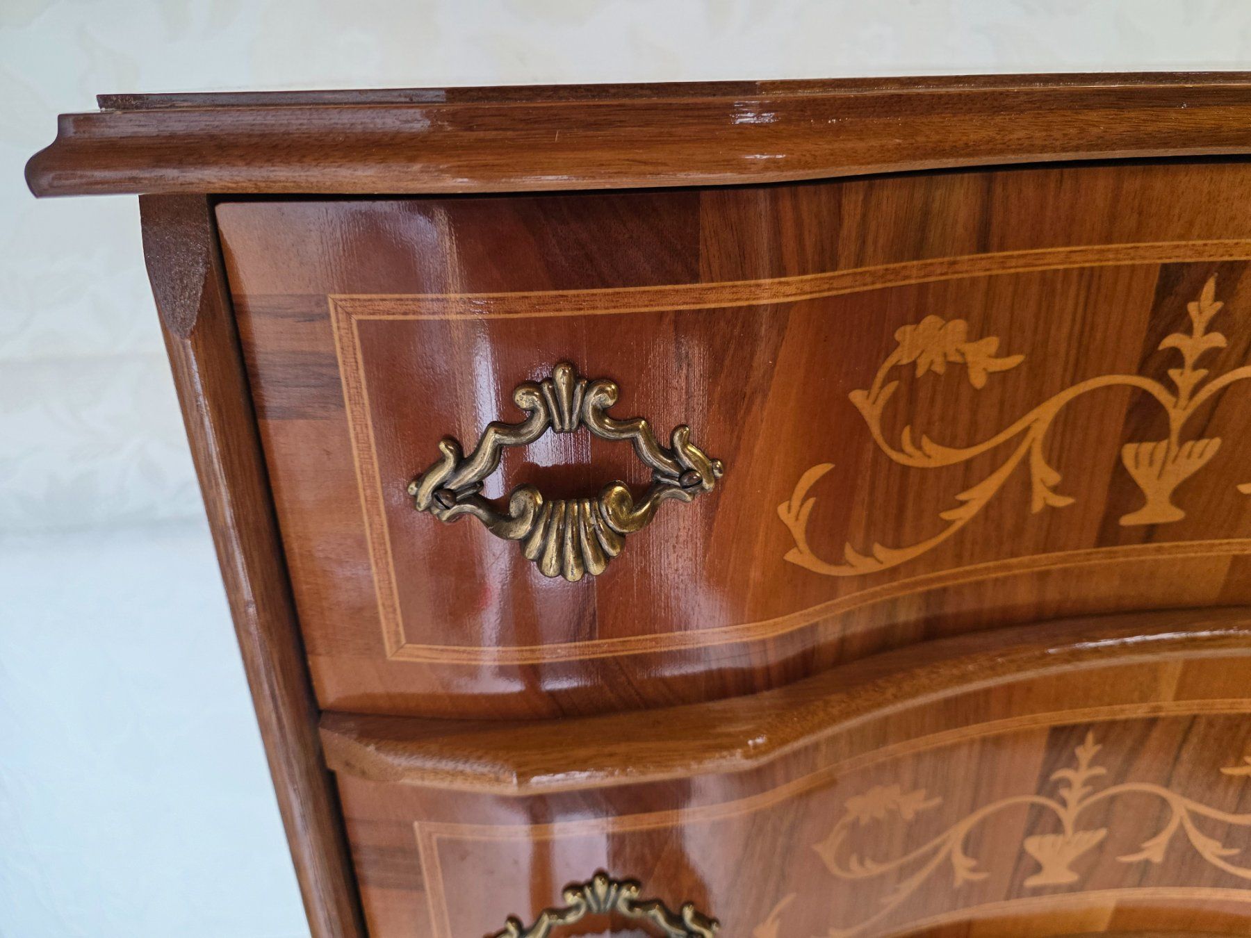 Cassettiere: Antike Intarsien Kommode Schubladen Möbel Sideboard – Usato da Walterswil BE venduto da Lonitti 3