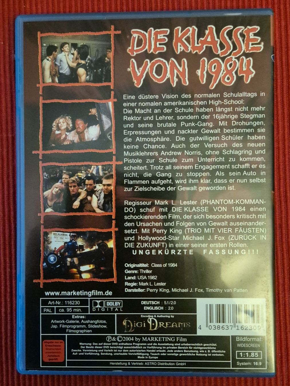 Alle DVDs: Die Klasse von 1984 / Perry King – Gebraucht aus Chur von Brummbaer60 1