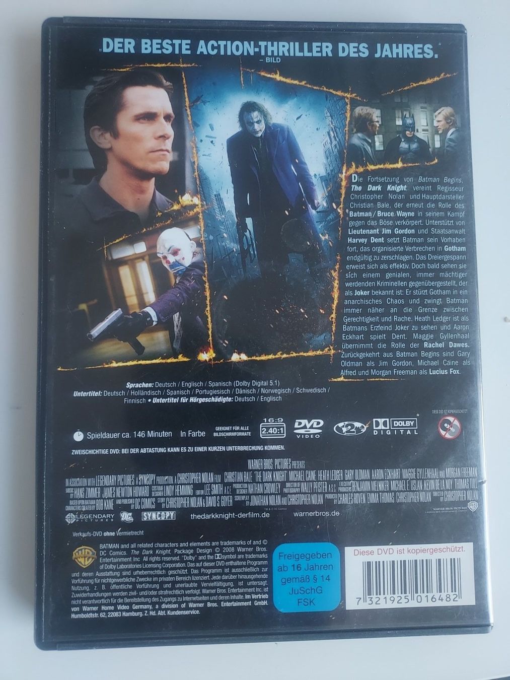 Tutti i DVDs: The Dark Knight – Usato da Dübendorf venduto da Seth2167 1