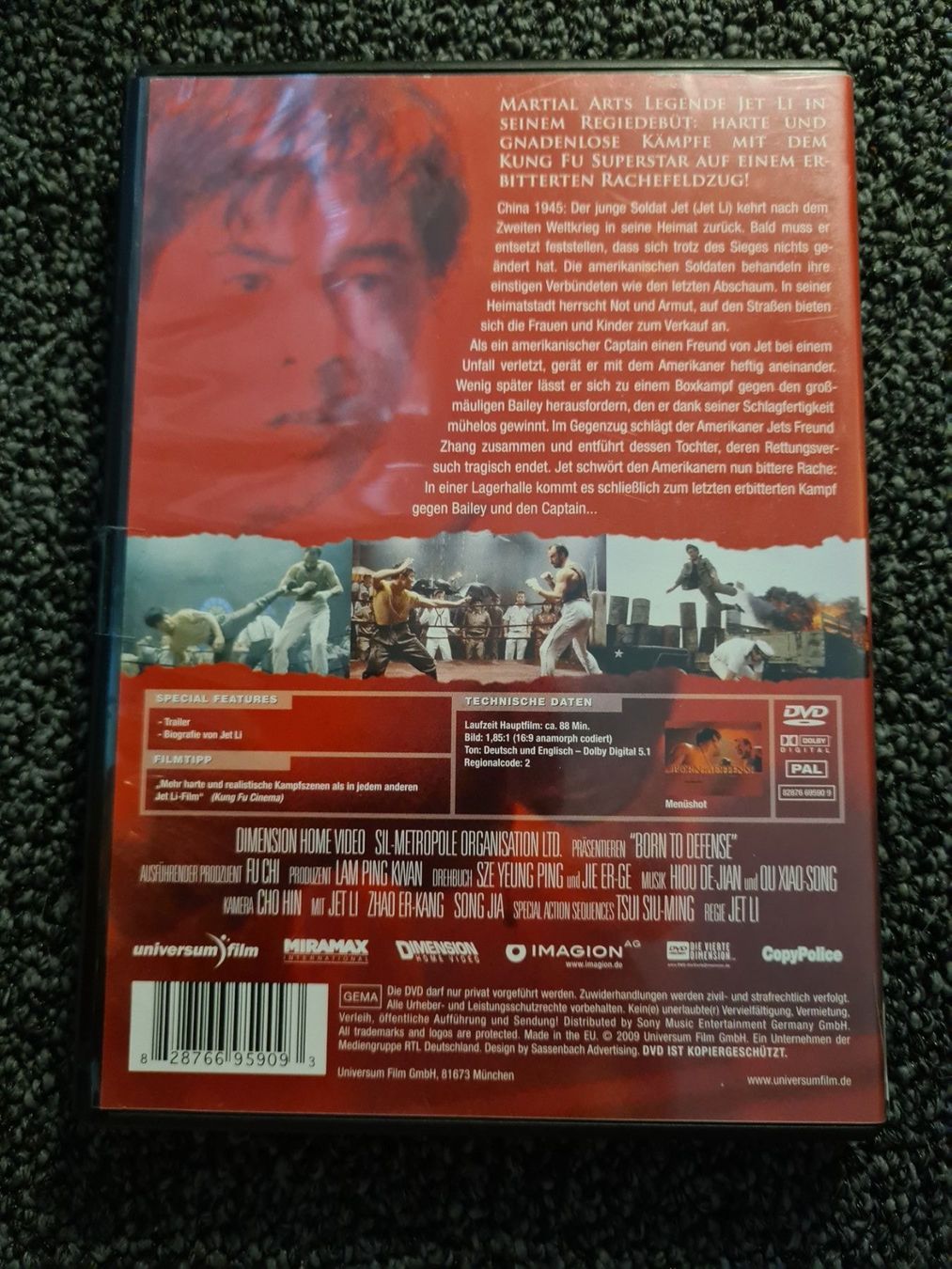 Tutti i DVDs: BORN TO DEFENSE (11255) – Usato da Ruswil venduto da M71 1